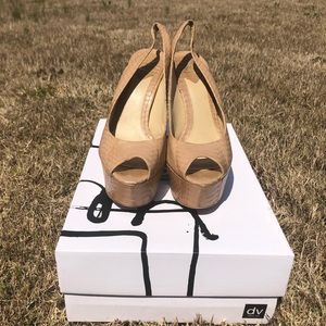 Brian Atwood Vero Cuoio stiletto platform